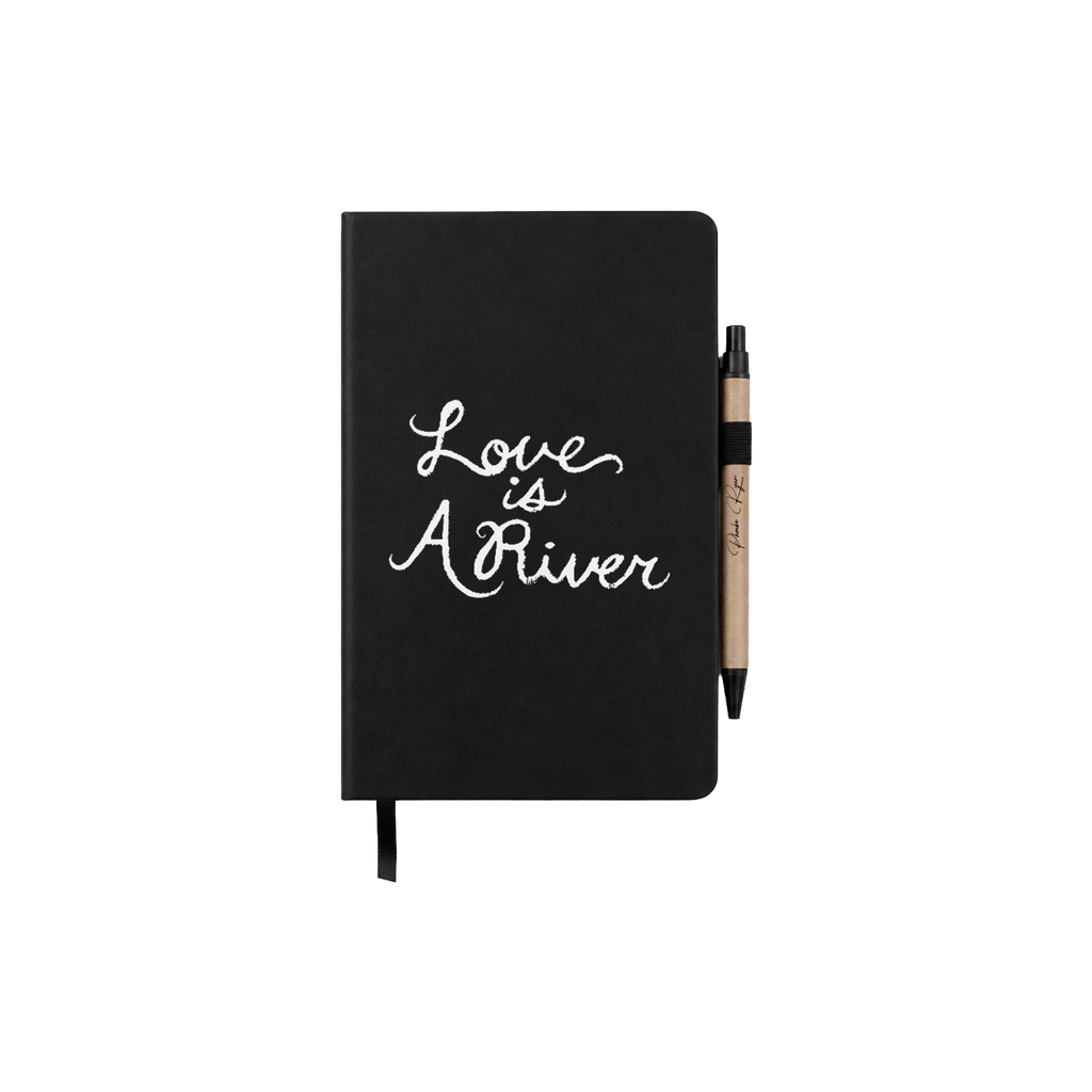 Love is a River Moleskine Journal & Pen